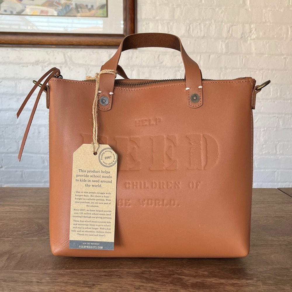FEED Projects Eleanor Crossbody Bag NWT